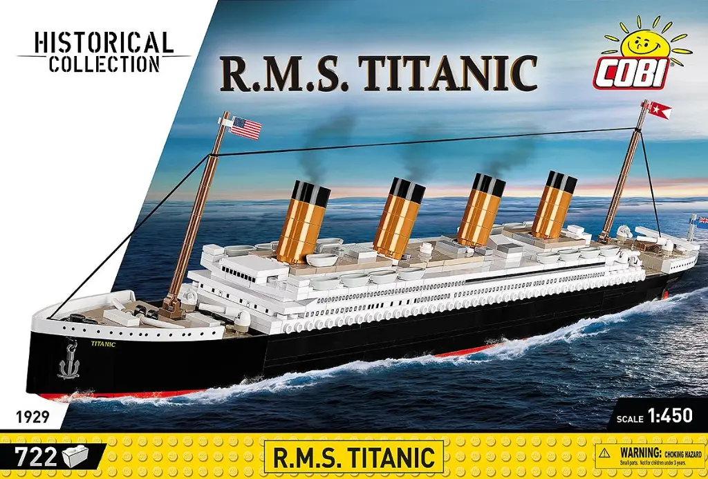 R.M.S TITANIC echelle 1:450 722 pièces (COBI-1929)