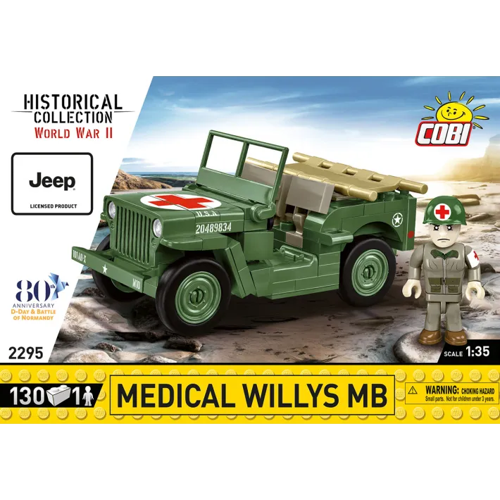 Medical Willys MB 130 Pièces (COBI-2295)