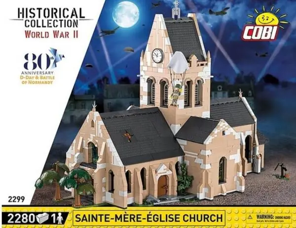 Eglise de Sainte-Mère-Eglise 2255 Pièces (COBI-2299)