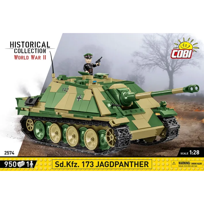 JAGDPANTHER-SD.KFZ. 950 Pièces (COBI-2574)