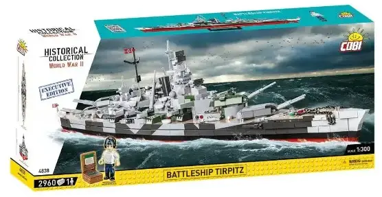 Battleship Tirpitz EXECUTIVE EDITION 2960 Pièces (COBI-4838)