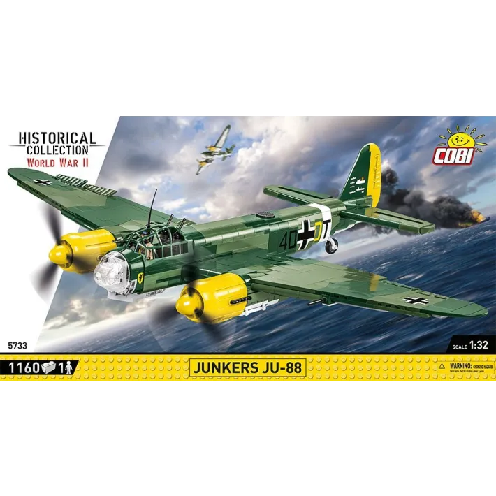Junkers JU-88e 1160 Pièces (COBI-573) 