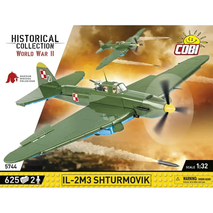 Ilyushin IL-2m3 Shturmovik 624 Pièces (COBI-5744)