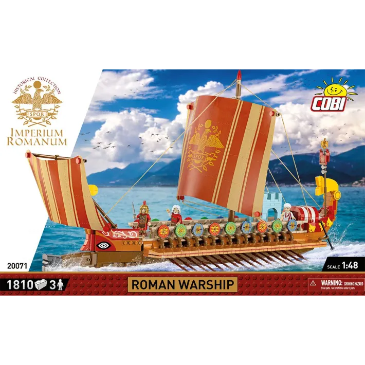 Bateau de guerre Romain 1810 Pièces (COBI-20071)