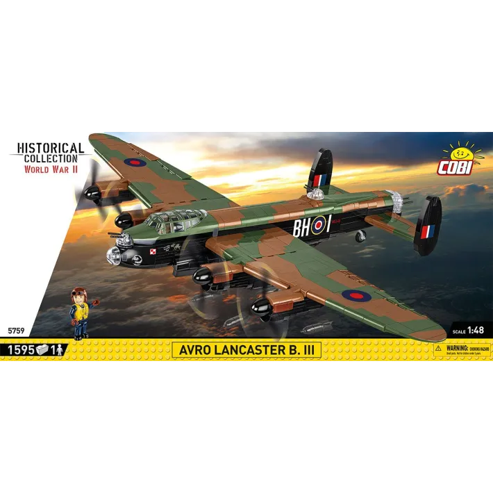 AVRO LANCASTER B Mk. III 1595 Pièces (COBI-5759)