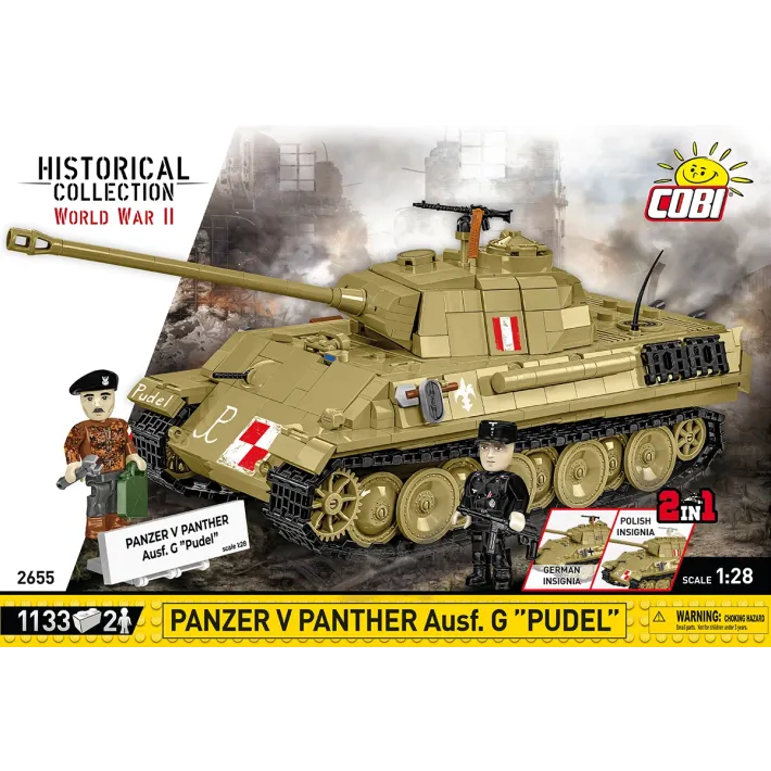 Panzer V Panther Ausf.G "Pudel" (COBI-2655)