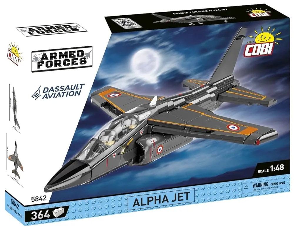 ALPHA JET FRENCH AIR FORCE 364 Pièces (COBI-5842) 