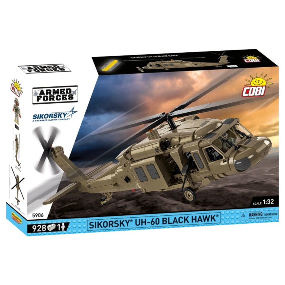 SIKORSKY UH-60 BLACK HAWK Armed Forces 928 Pièces (COBI-5906)