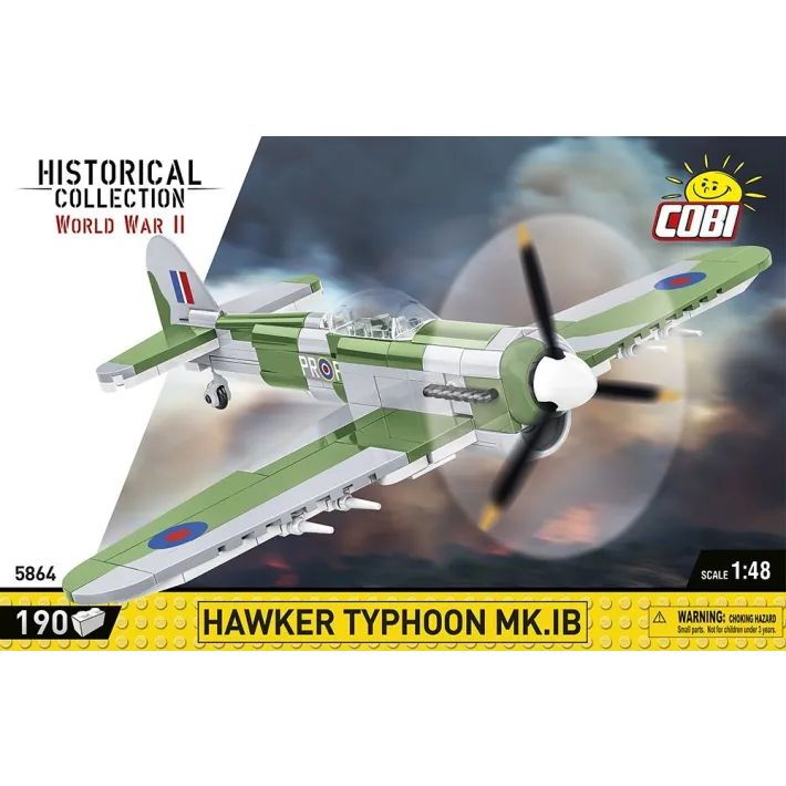 HAWKER TYPHOON 190 Pièces (COBI-5864)