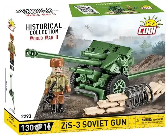 Zis-3 SOVIET GUN 130 Pièces (COBI-2293)