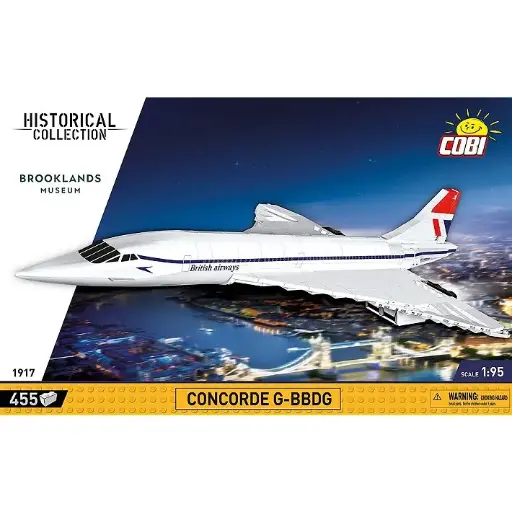 [COBI-1917] CONCORDE 455 Pièces (COBI-1917)