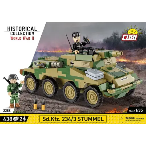 [COBI-2288] Sd.Kfz 234/3 STUMMEL 439 Pièces (COBI - 2288)