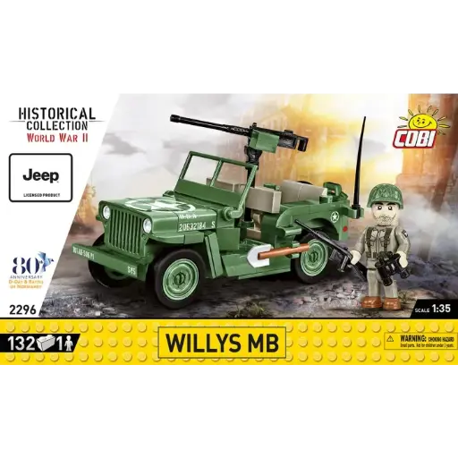 [COBI-2296] Willys MB 132 Pièces (COBI-2296)