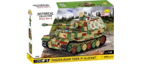 [COBI-2582]  HC WWIIPANZERJAGER TIGER(P) ELE 1239 Pièces (COBI-2582) 