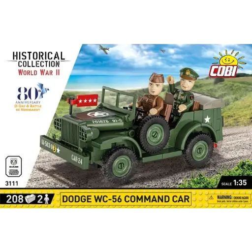 [COBI-3111]  Dodge WC-56 Command Car 202 Pièces (COBI-3111)