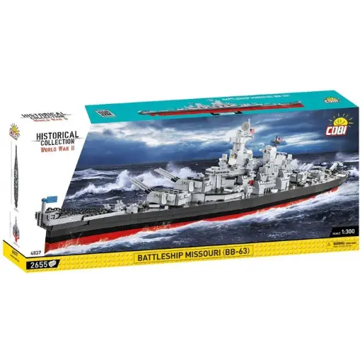 [COBI-4837] Battleship Missouri BB-63 2655 Pièces (COBI-4837)