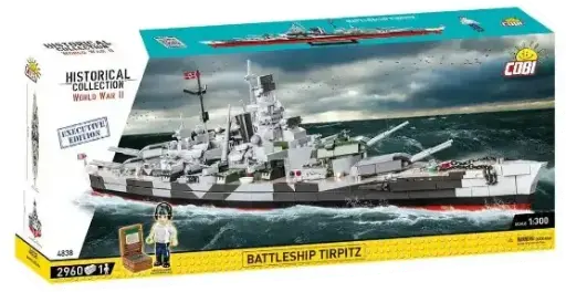 [COBI-4838] Battleship Tirpitz EXECUTIVE EDITION 2960 Pièces (COBI-4838)
