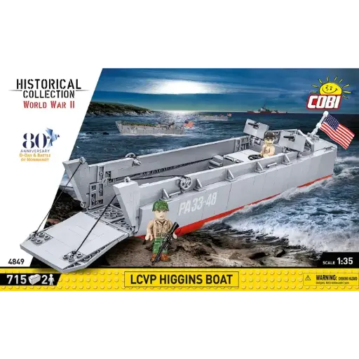 [COBI-4849] LCVP HIGGINS BOAT 715 Pièces (COBI-4849)