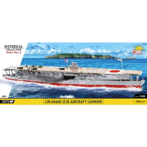 [COBI-4851] Porte-avions AKAGI 3510 Pièces (COBI-4851)