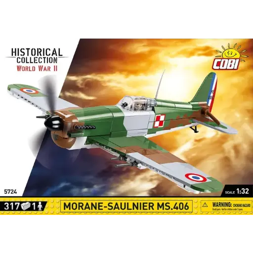 [COBI-5724] MORANE-SAULNIER MS.406 317 Pièces (COBI-5724)
