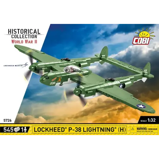 [COBI-5726] LOCKHEED P-38 (H) LIGHTNING 545 Pièces (COBI-5726)