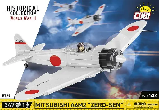 [COBI-5729] MITSUBISHI A6M2 "ZERO-SEN" 347 Pièces (COBI-5729)