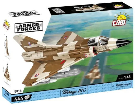 [COBI-5818]  MIRAGE IIIC 444 Pièces (COBI-5818)