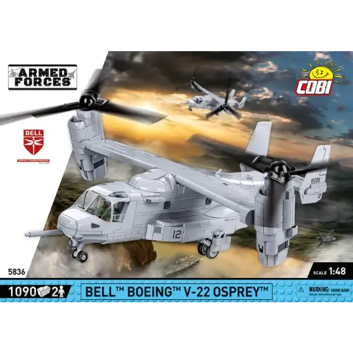 [COBI-5836] BELL BOEING V-22 OSPREY 1086 Pièces (COBI-5836)