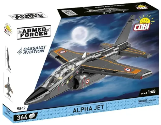 [COBI-5842] ALPHA JET FRENCH AIR FORCE 364 Pièces (COBI-5842) 