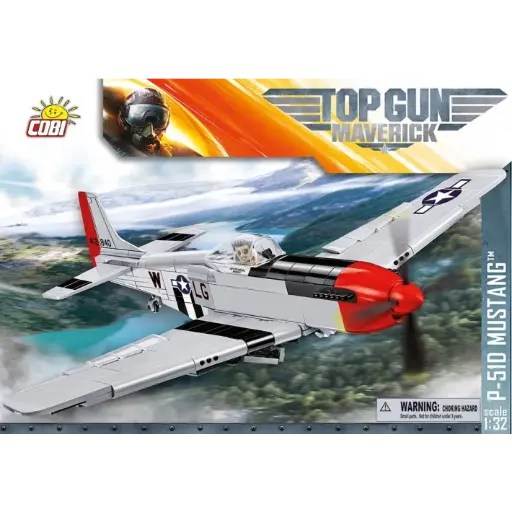 [COBI-5846] P-51D MUSTANG TOP GUN MAVERICK 2023 350 Pièces (COBI-5846)