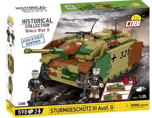 [COBI-2285] Sturmgeschutz III Ausf. G Executive Edition 631 Pièces (COBI-2285)