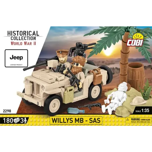 [COBI-2298] Willys MB SAS 180 Pièces (COBI-2298)