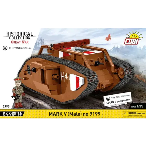 [COBI-2995]  MARK V (MALE) N.9199 848 Pièces (COBI-2995)