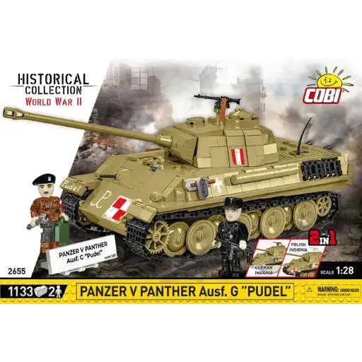[COBI-2655] Panzer V Panther Ausf.G "Pudel" (COBI-2655)