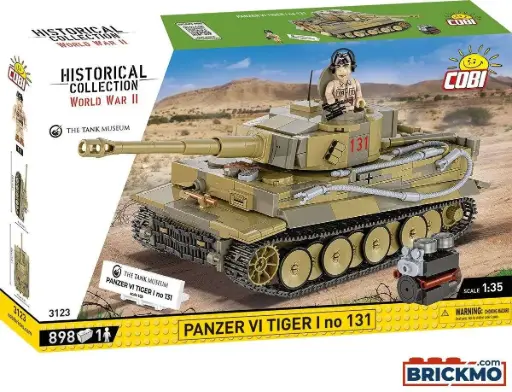 [COBI-3123] PANZER VI TIGER I NO 131 898 Pièces (COBI-3123) 